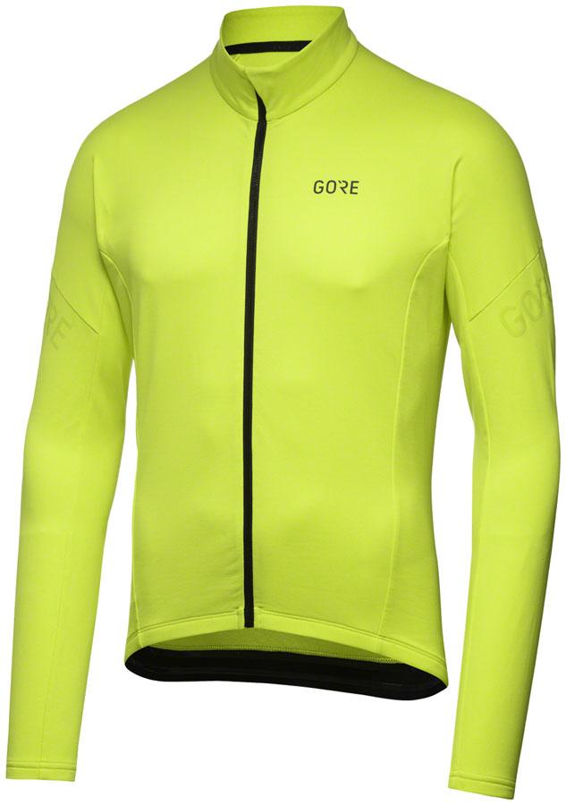 GORE C3 Thermo Jersey - Yellow, Men's, Large