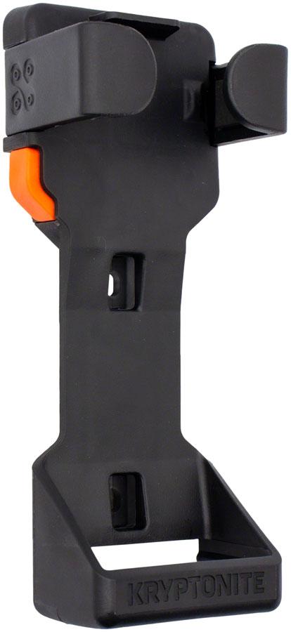 Kryptonite Evolution 790 Folding Lock - 90cm, Keyed, Inludes Click Tight Bracket, Black/Orange