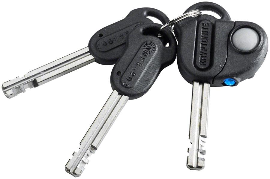 Kryptonite Evolution Series U-Lock - 4 x 9", Keyed, Black, Includes bracket