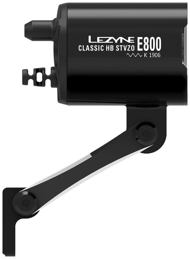 Lezyne Classic E800 Ebike Headlight - Handlebar/Fork Mount, STVZO, 800 Lumen, Black