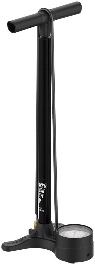 Lezyne Macro HV Floor Drive Pump - ABS, Flat Black