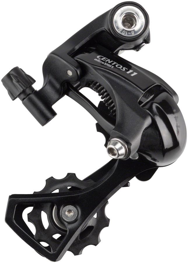 microSHIFT Centos Rear Derailleur - 11 Speed, Short Cage, Black