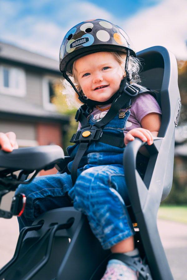 Burley Dash FM Child Bike Seat With Extended Rails - Black