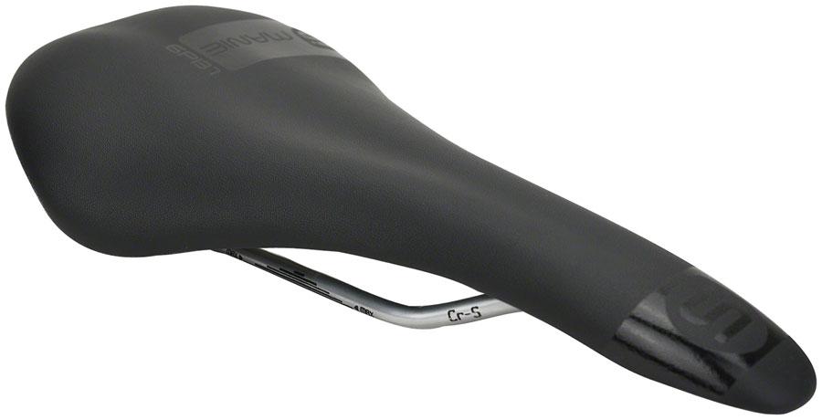 Smanie GP Series Saddle - Chromoly, Microfiber Black, 137