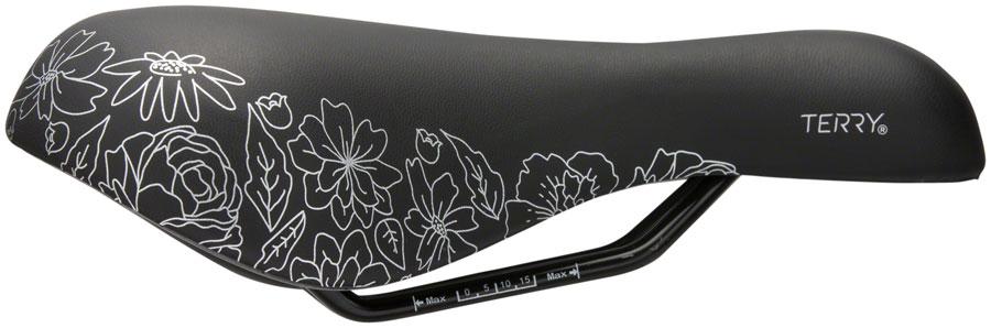 Terry Cite X Gel Saddle - Steel, Flower, Women's