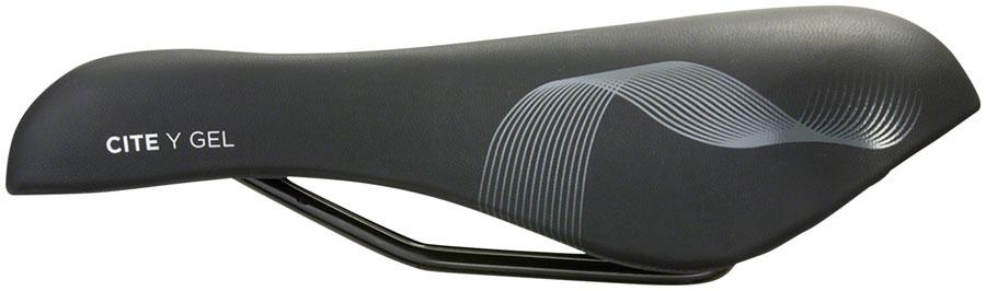 Terry Cite Y Gel Saddle - Chromoly, Black, Men's