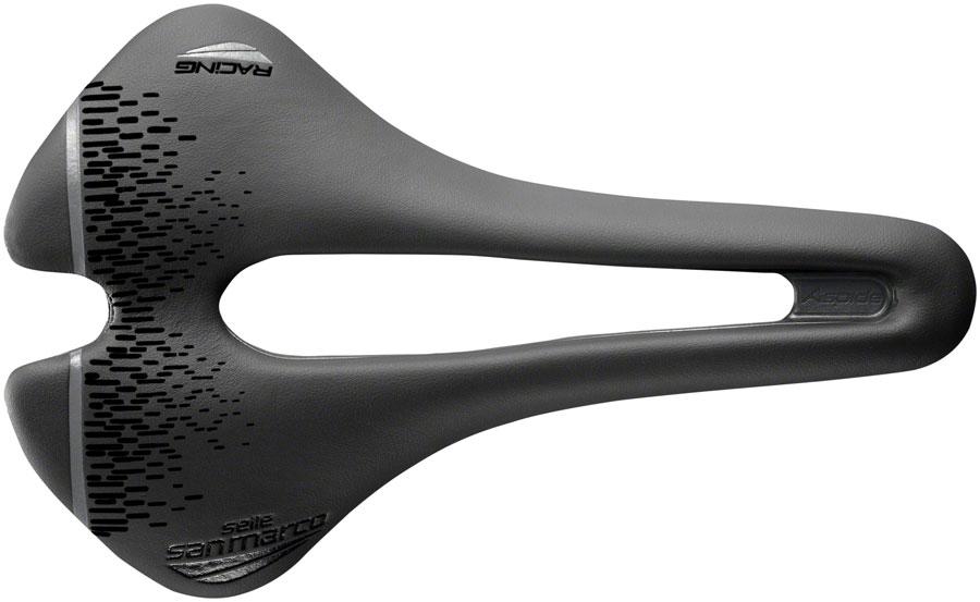 Selle San Marco Aspide Short Open-Fit Racing Saddle - Manganese, Black, Men's, Narrow