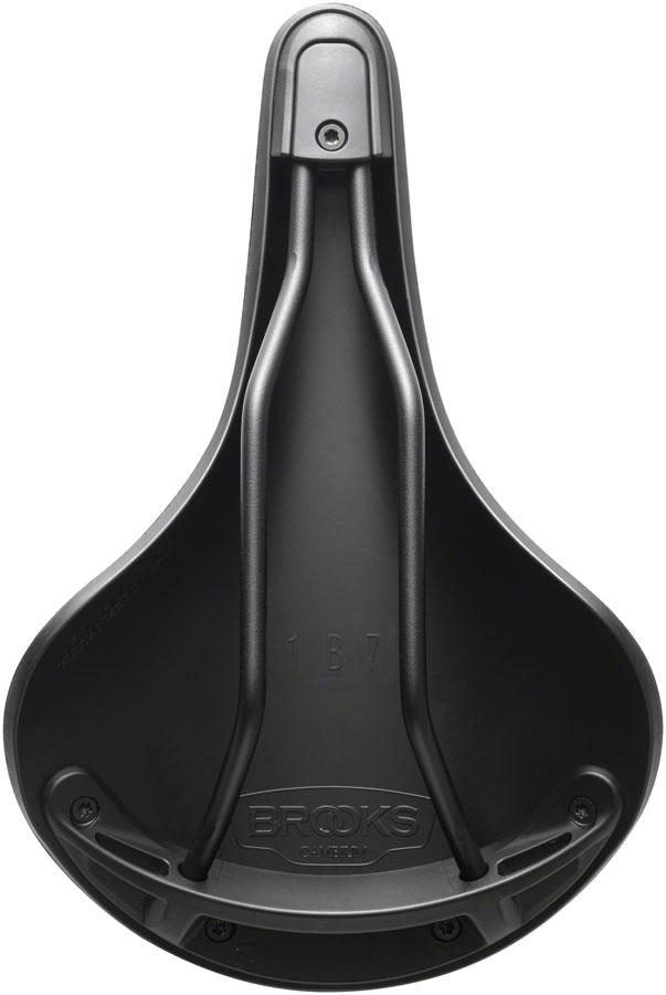 Brooks C19 All Weather Saddle - Steel, Black, Men's