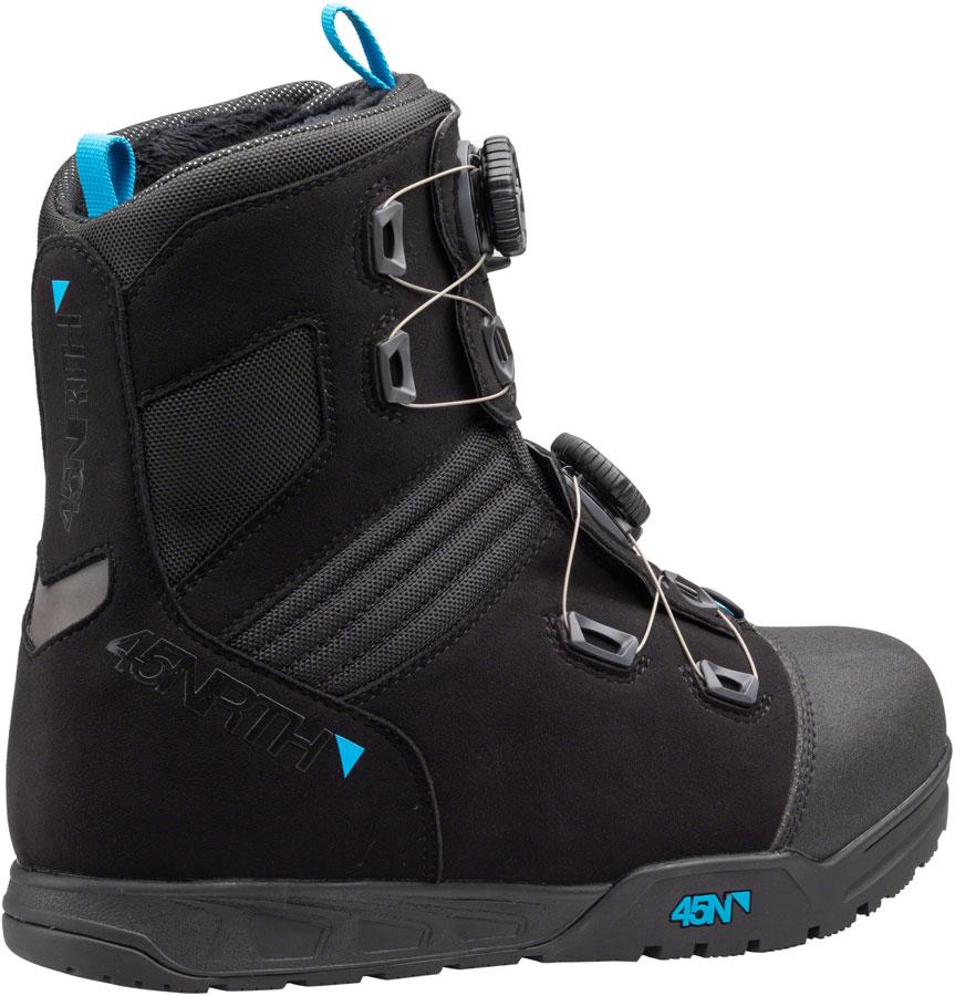 45NRTH Wolfgar Cycling Boot - Black/Blue, Size 36