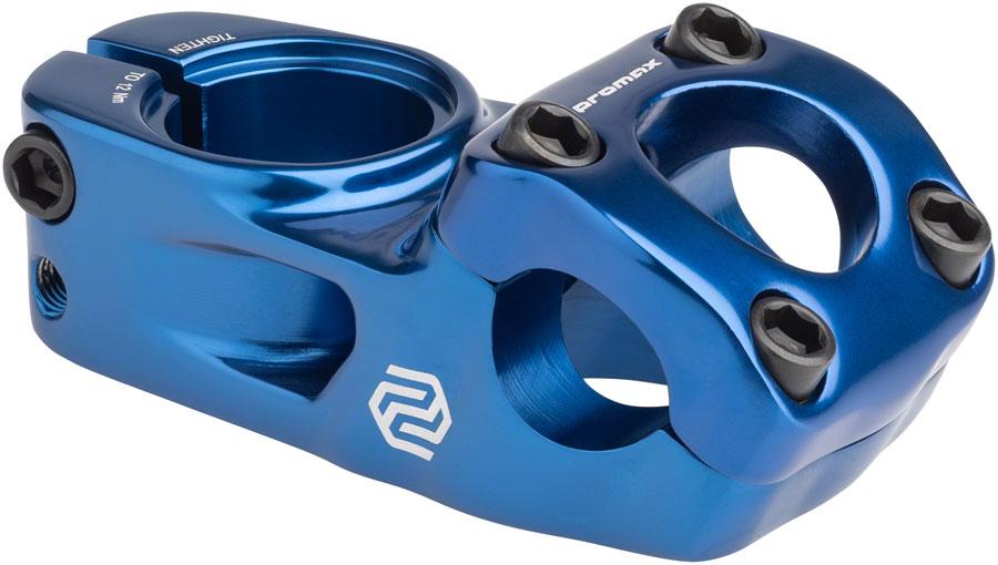 Promax Impact BMX Stem - 53mm, Top Load, Blue