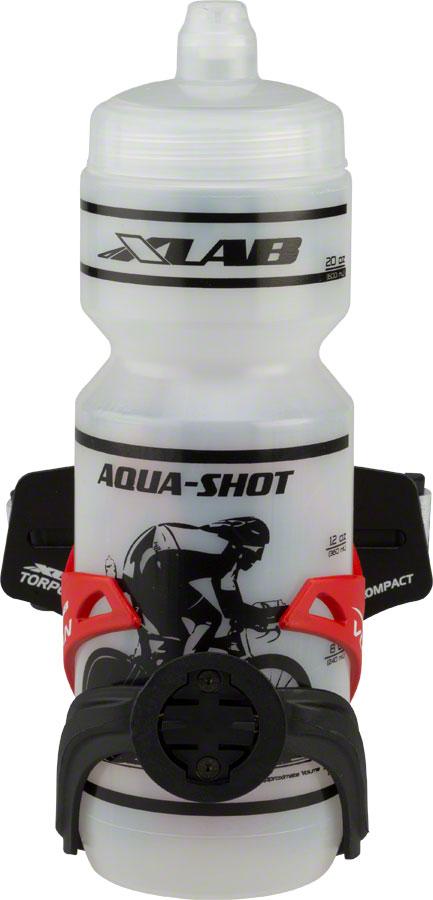 XLAB Torpedo Kompact 125 Water Bottle Cage: Red