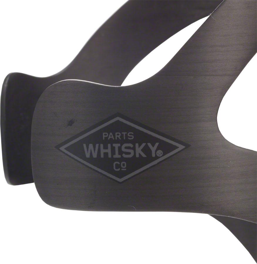 WHISKY No.9 C3 Carbon Water Bottle Cage - Top Entry, Matte Black