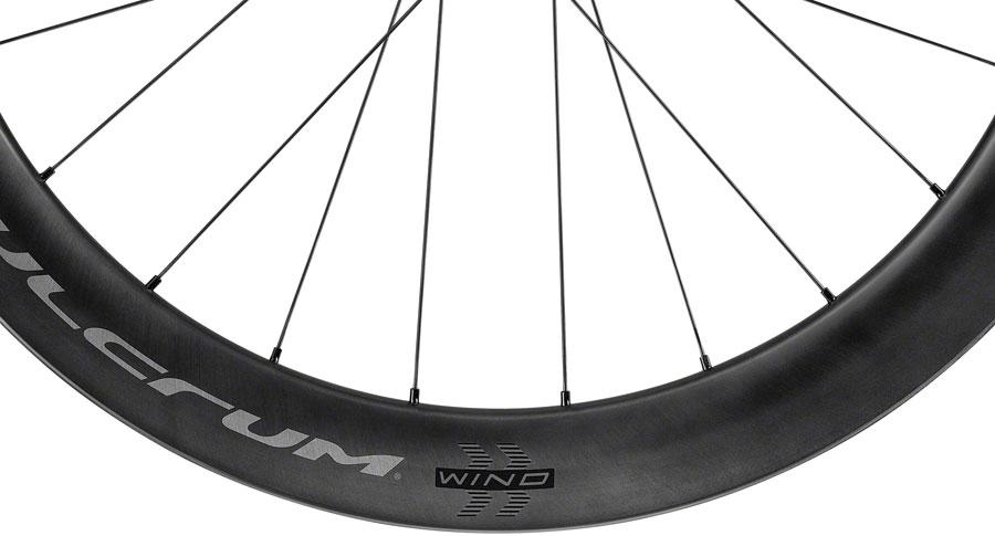 Fulcrum WIND 57 Front Wheel - 700, 12 x 100mm, Center-Lock, Black