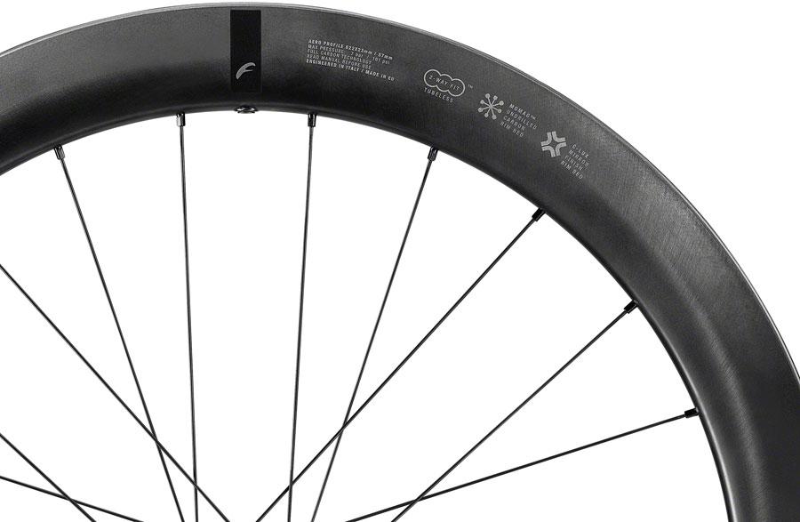 Fulcrum WIND 57 Front Wheel - 700, 12 x 100mm, Center-Lock, Black