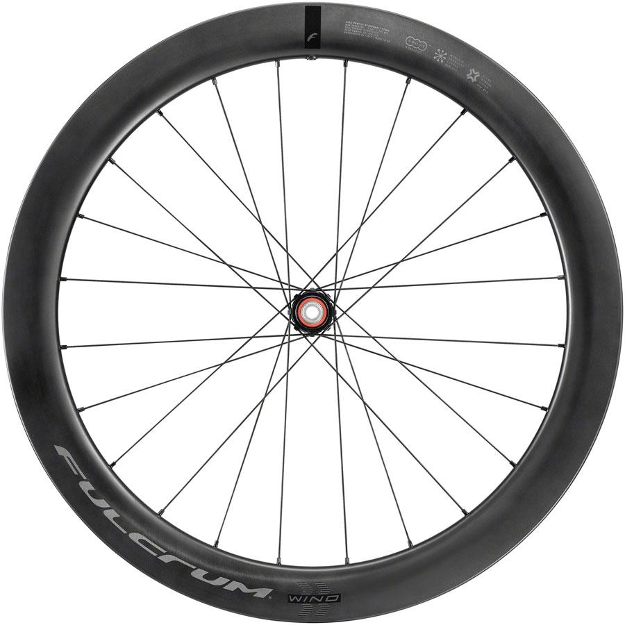 Fulcrum WIND 57 Front Wheel - 700, 12 x 100mm, Center-Lock, Black