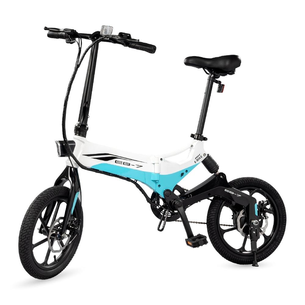 Swagtron Swagcycle EB-7 Elite Folding Electric Bike with Removable Battery