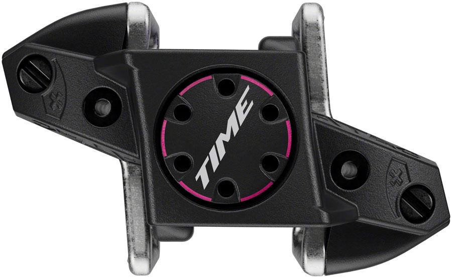 Time ATAC XC 6 Pedals - Dual Sided Clipless, Composite, 9/16", Black/Purple, B1