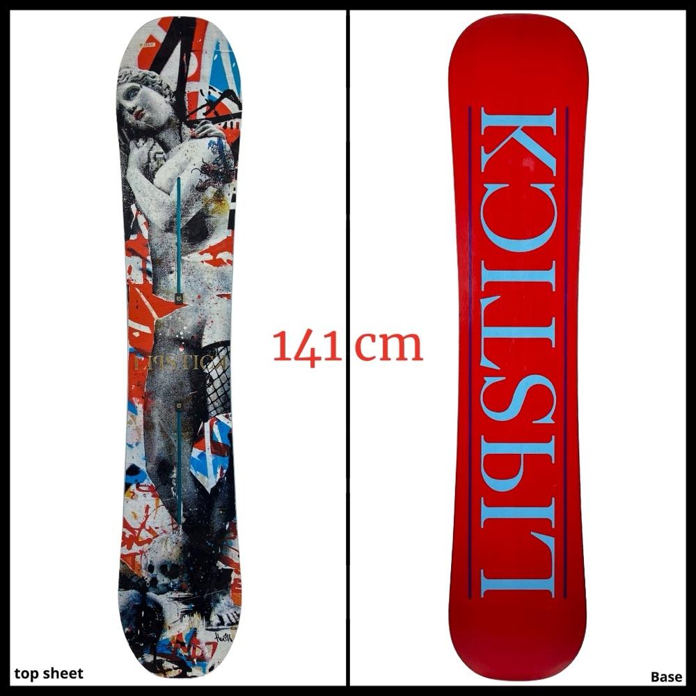 #1680 Burton Lipstick Lip-Stick Womens Snowboard Size 141 cm