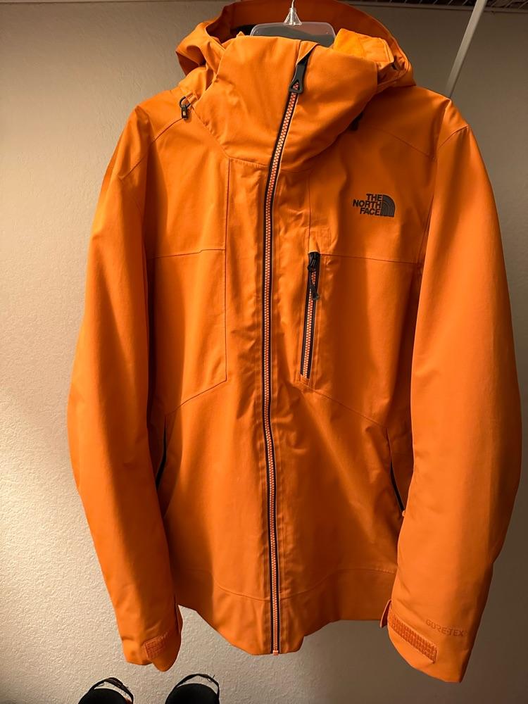 Used North Face Ski Jacket Orange