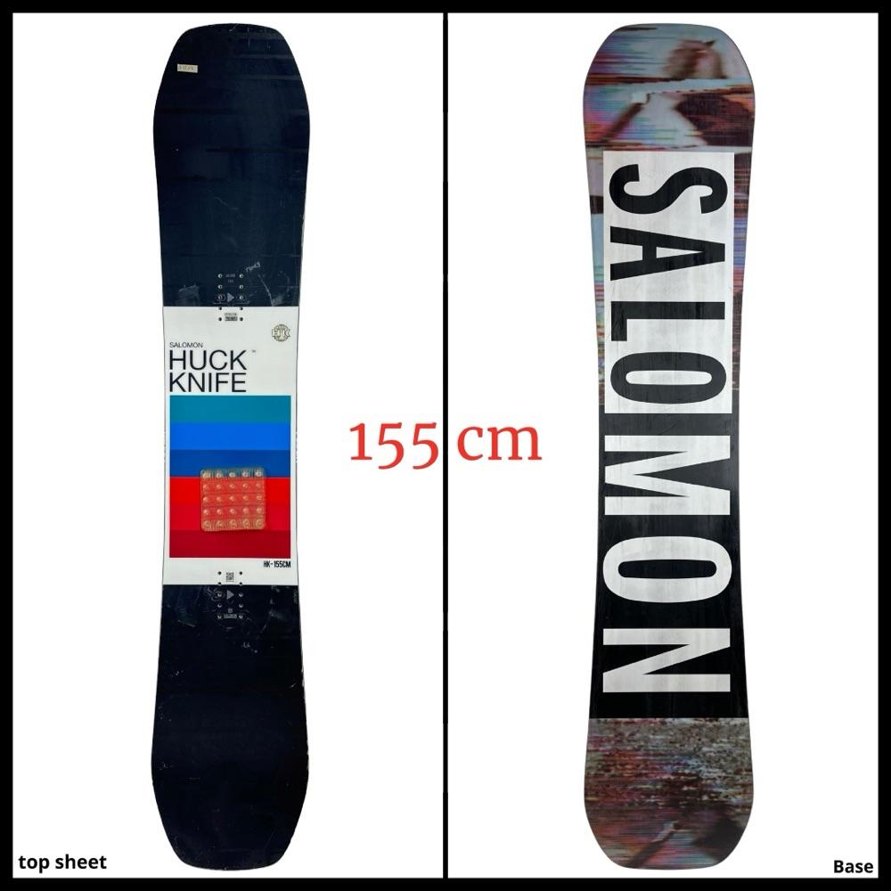 #1559 Salomon Huck Knife Mens Snowboard Size 155 cm