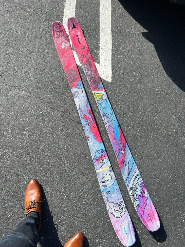 Atomic Bent 110 skis 180 cm