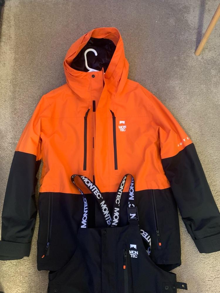 Montec jacket and bibs size M