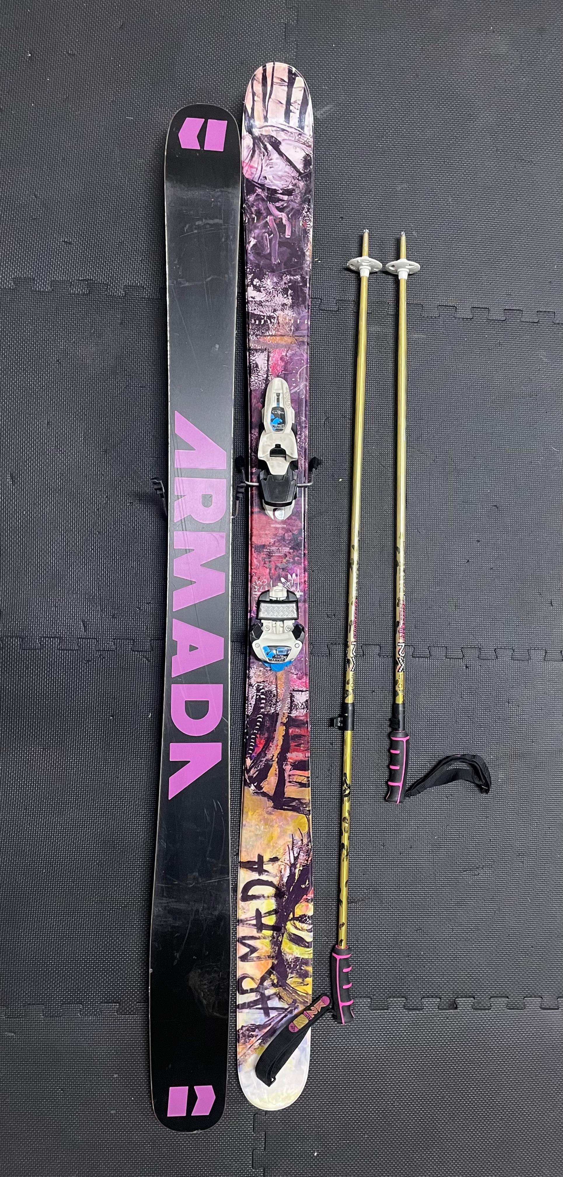Get yous Ski on!  Armada TST, Marker Griffon and K2 Party Poles in one kit!