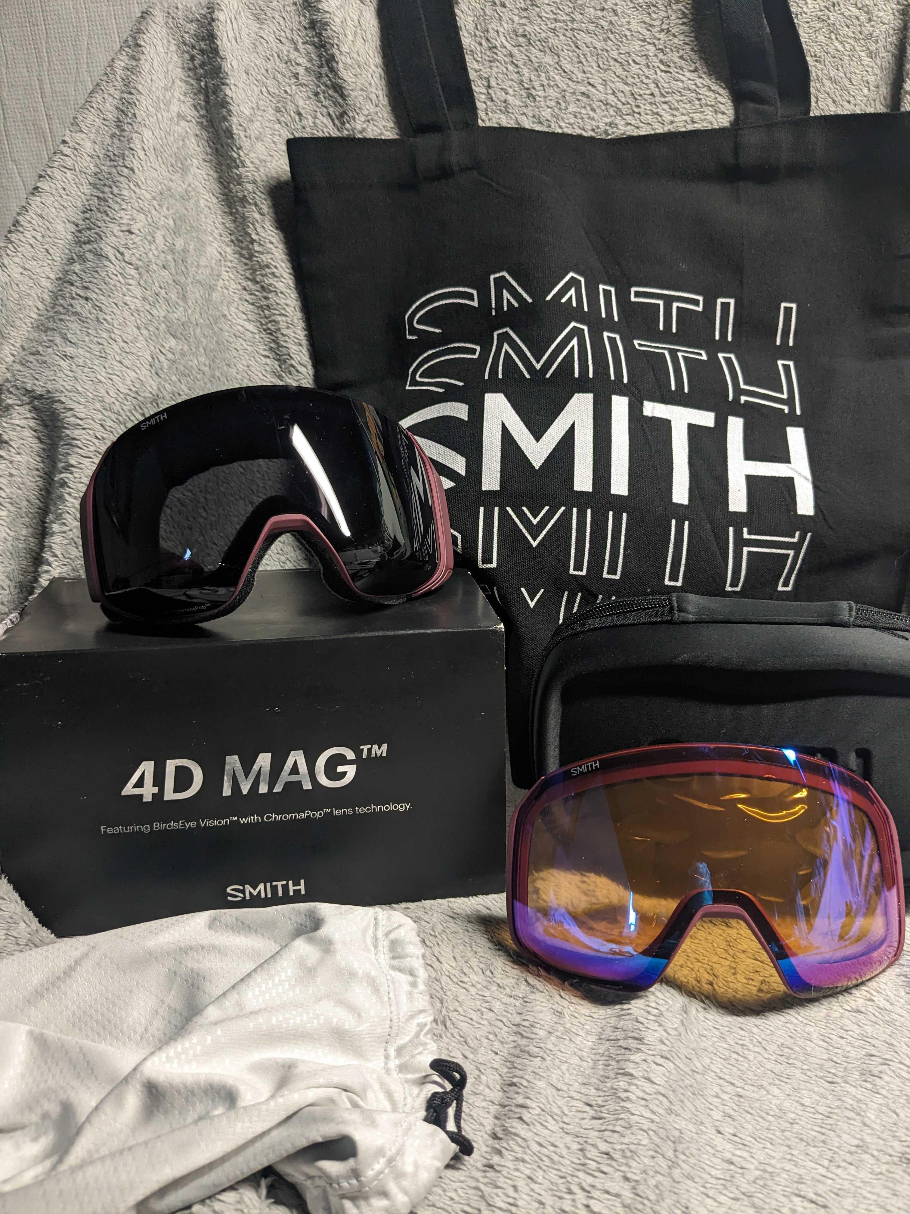 Smith 4D Mag Goggles with Replacement lens (S)