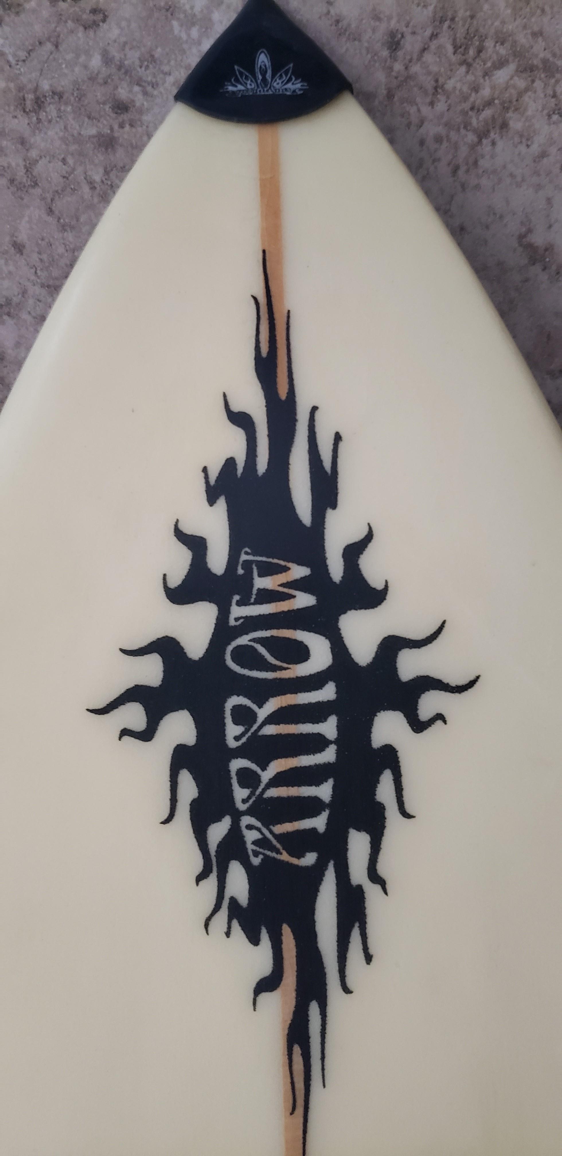 6'4" Surf Board Tri-fin