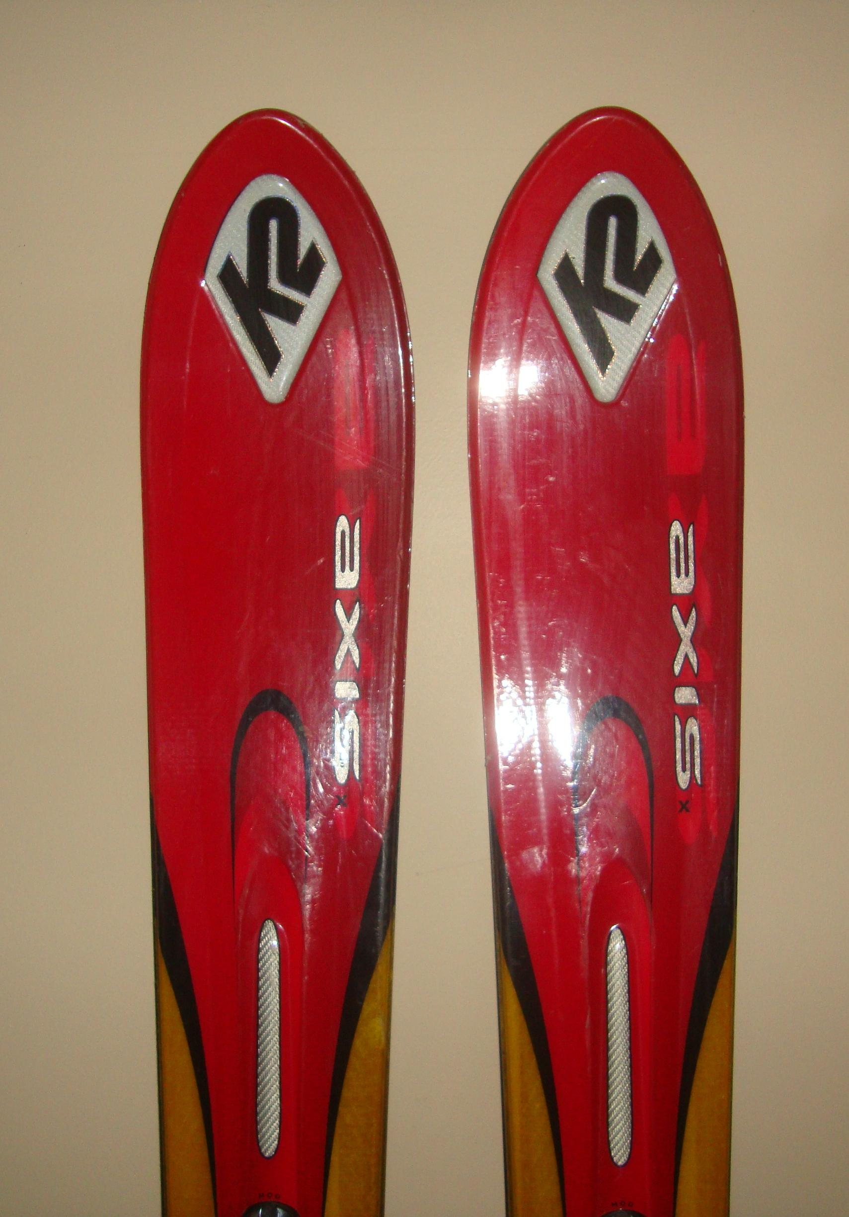 K2 Axis X  Downhill Skis 167 cm. Marker Twin Cam  M44 Bindings