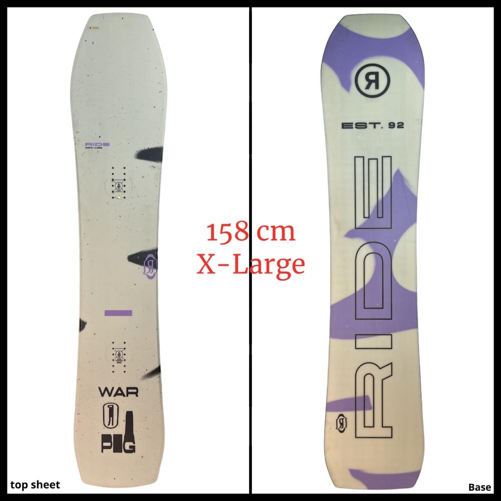 #1326 Ride Warpig XL (X-Large) 158 cm Mens Snowboard 2023