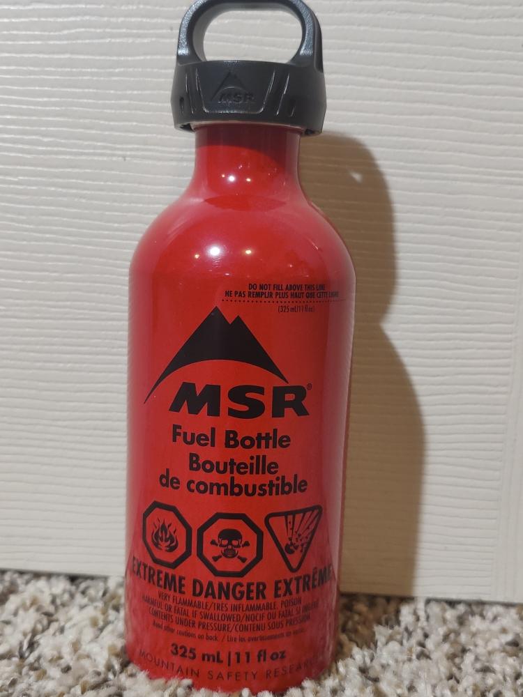 MSR, fuel bottle, 11 fl oz, Color Red
